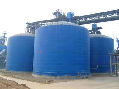 望江水泥钢板库改造