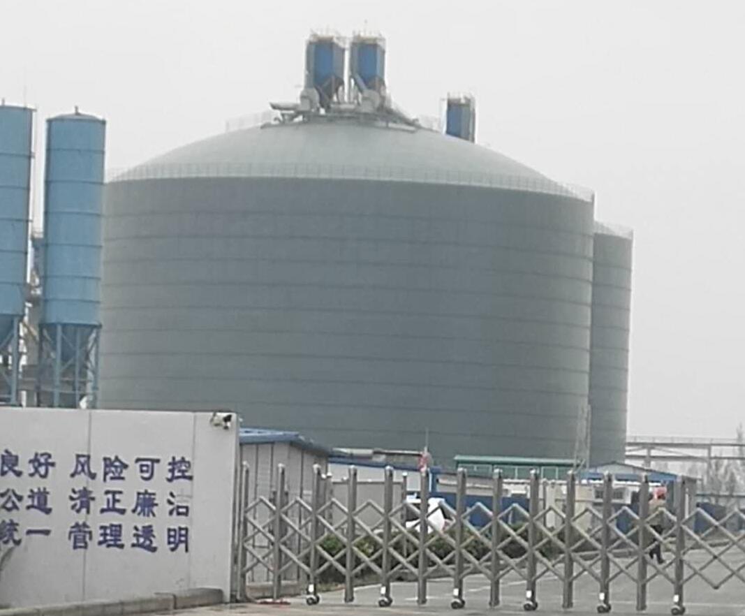 望江4万吨粉煤灰储存库