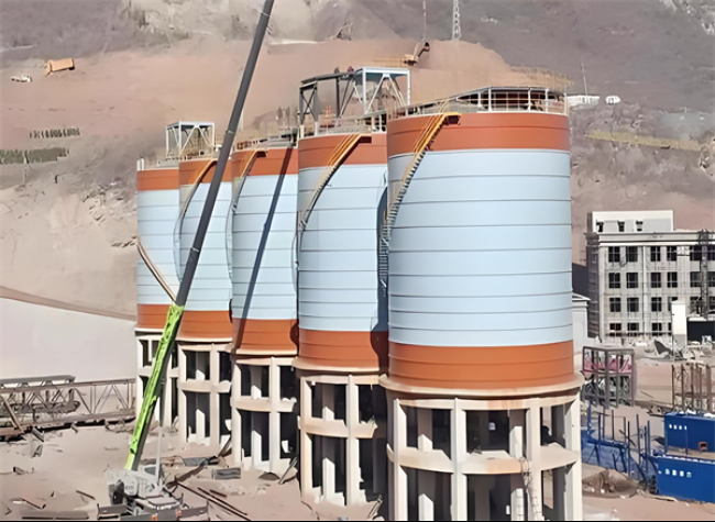 望江高架钢板仓